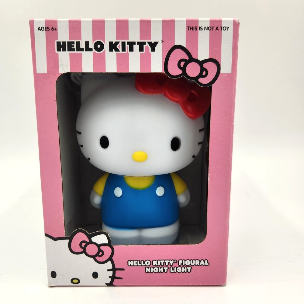 Sanrio HELLO KITTY Cute LED Figural Night Light ~ 15 Minute Auto Shut Off - NIB!